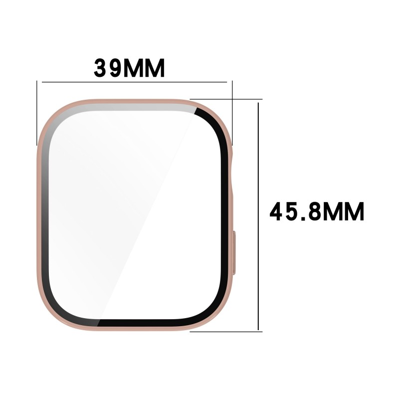 Θήκη PC Full Glass Screen Protector Huawei Watch Fit 3 Black