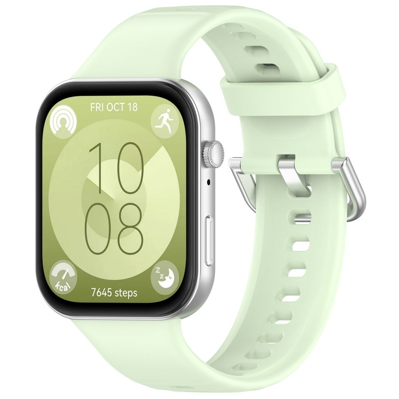 Ανταλλακτικό λουράκι QuickFit Huawei Watch Fit 3 Smoothband Mint Ανταλλακτικό λουράκι QuickFit Huawei Watch Fit 3 Smoothband Mint