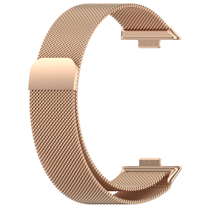 Ανταλλακτικό λουράκι QuickFit Huawei Watch Fit 3 Milanese Band Rose Gold