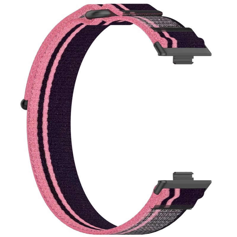 Ανταλλακτικό λουράκι QuickFit Huawei Watch Fit 3 Nylon Purple / Pink Ανταλλακτικό λουράκι QuickFit Huawei Watch Fit 3 Nylon Purple / Pink