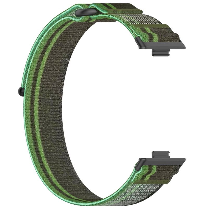 Ανταλλακτικό λουράκι QuickFit Huawei Watch Fit 3 Nylon Dark Green