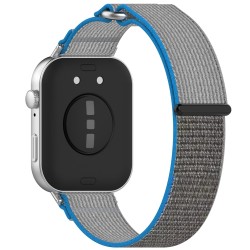 Ανταλλακτικό λουράκι QuickFit Huawei Watch Fit 3 Nylon Grey / Blue