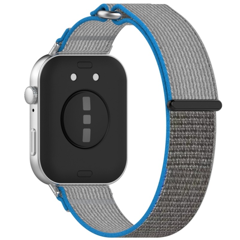 Ανταλλακτικό λουράκι QuickFit Huawei Watch Fit 3 Nylon Grey / Blue