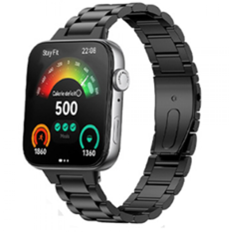 Ανταλλακτικό λουράκι Huawei Watch Fit 3 Stainless Black
