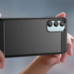 Θήκη Carbon Samsung Galaxy M55 SM-M556 Black