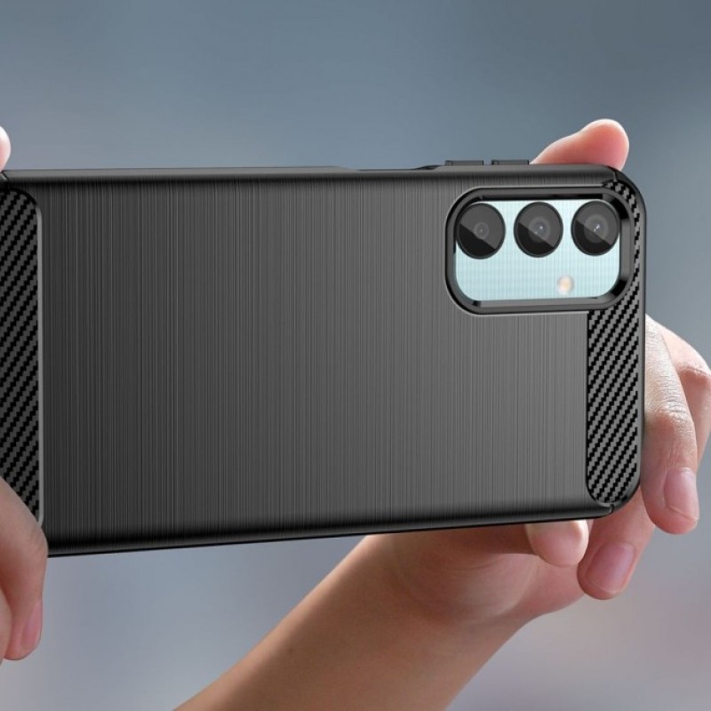 Θήκη Carbon Samsung Galaxy M55 SM-M556 Black