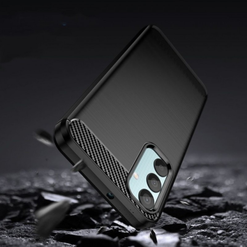 Θήκη Carbon Samsung Galaxy M55 SM-M556 Black