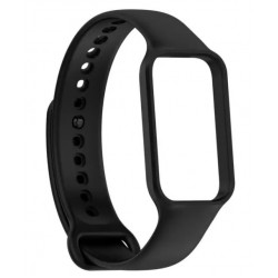 Ανταλλακτικό λουράκι Xiaomi Redmi Smart Band 2 / Mi Band 8 Active Smooth Silicone Black