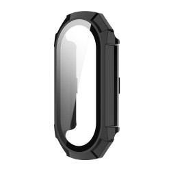 Θήκη PC Full Glass Screen Protector Xiaomi Smartband 8 Black