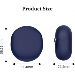 Θήκη Oppo Enco Air 3 Silicone Skin Sky Blue Θήκη Oppo Enco Air 3 Silicone Skin Sky Blue