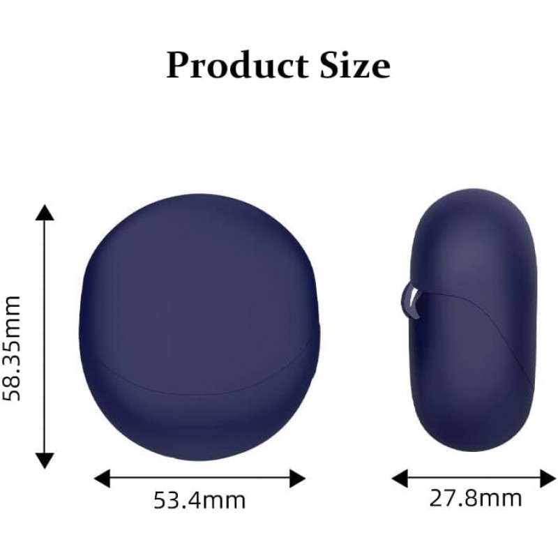 Θήκη Oppo Enco Air 3 Silicone Skin Sky Blue Θήκη Oppo Enco Air 3 Silicone Skin Sky Blue