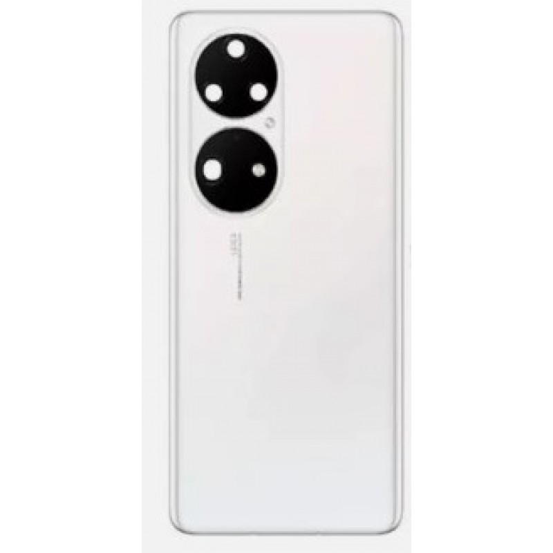 Καπάκι Μπαταρίας Huawei P50 Pro Golden White με Camera Holder