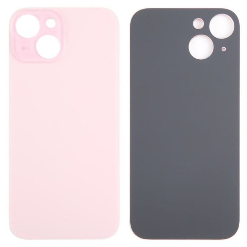 Καπάκι Μπαταρίας  με Αυτοκόλλητη Ταινία Apple iPhone 15 (6.1") Back Cover Pink