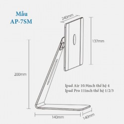 Βάση Γραφείου Magnetic Holder για Ipad Pro 11" (AP-7SM) Βάση Γραφείου Magnetic Holder για Ipad Pro 11" (AP-7SM)