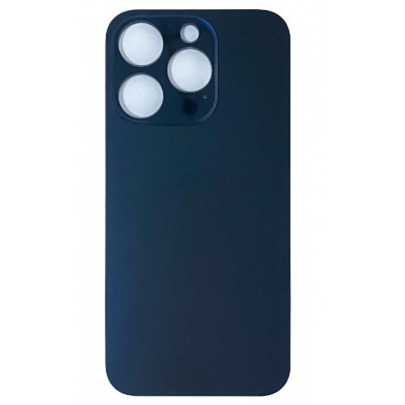 Καπάκι Μπαταρίας  με Αυτοκόλλητη Ταινία Apple iPhone 15 Pro Max (6.7") Back Cover Glass Blue