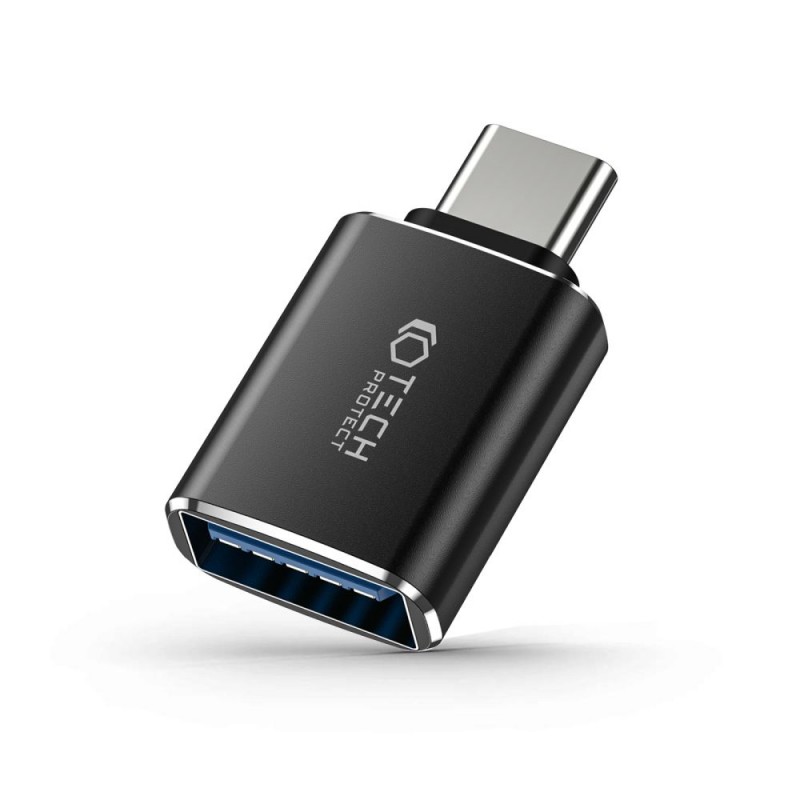 Αντάπτορας Tech-Protect UltraBoost Type-C to USB OTG Black