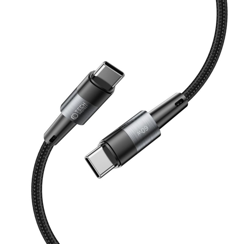 Καλώδιο Tech-Protect UltraBoost Cable Type-C to Type-C 1m 3A 60W Grey