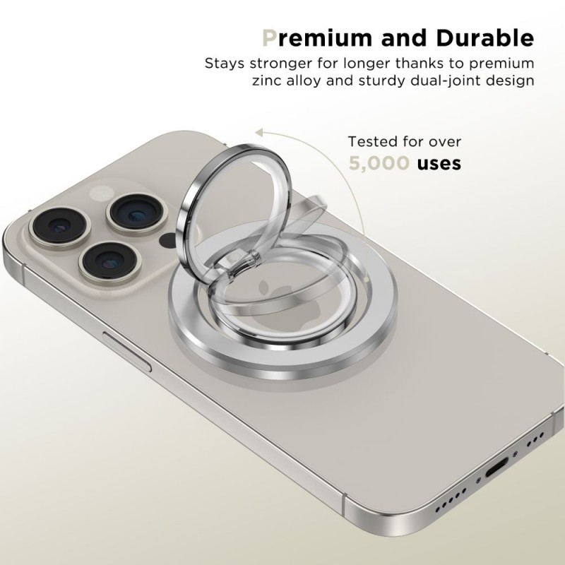 Δαχτυλίδι Συγκράτησης Tech-Protect MMR300 MagSafe Ring Silver