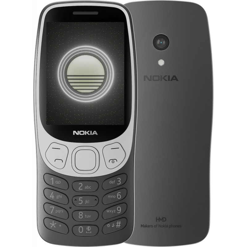 Nokia 3210 Dual SIM Grunge Black με 2 Χρόνια Εγγύηση 