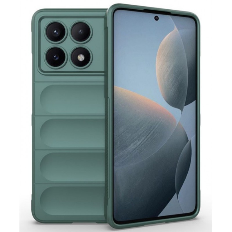 Θήκη TPU Magic Shield Xiaomi Poco F6 Green