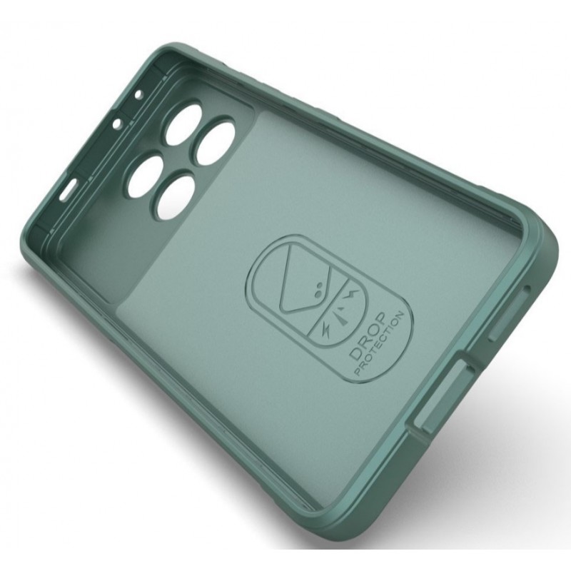 Θήκη TPU Magic Shield Xiaomi Poco F6 Green