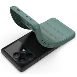 Θήκη TPU Magic Shield Xiaomi Poco F6 Green