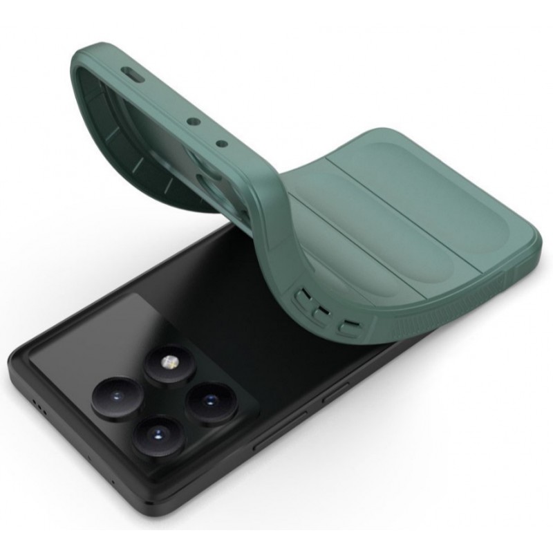 Θήκη TPU Magic Shield Xiaomi Poco F6 Green