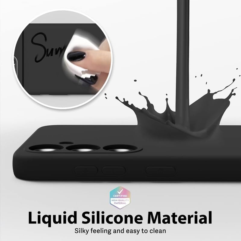 Θήκη Silicone Lite Xiaomi Redmi Note 14 Pro 5G Black