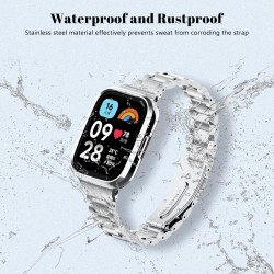 Ανταλλακτικό λουράκι Stainless Steel  Xiaomi Redmi Watch 3 Silver