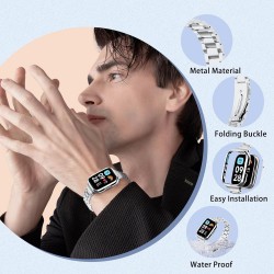 Ανταλλακτικό λουράκι Stainless Steel  Xiaomi Redmi Watch 3 Silver