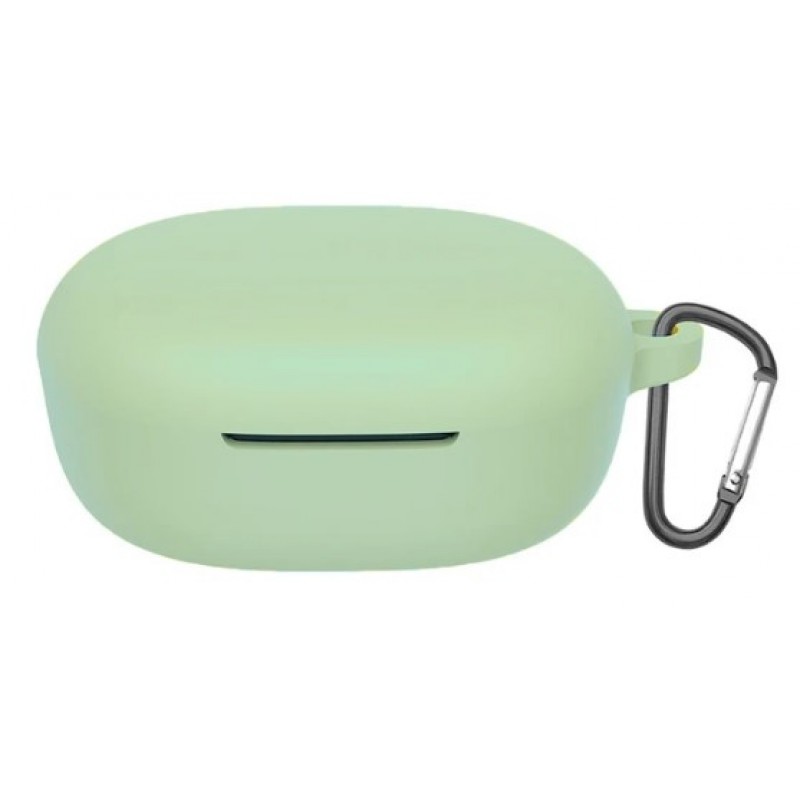 Θήκη Xiaomi Redmi Buds 4 Lite Silicone Skin with Carabiner Green