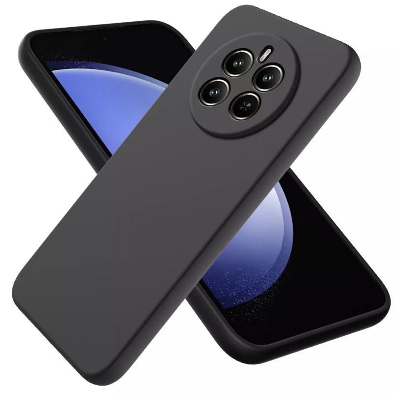 Θήκη Liquid Silicone Realme 12+ Black