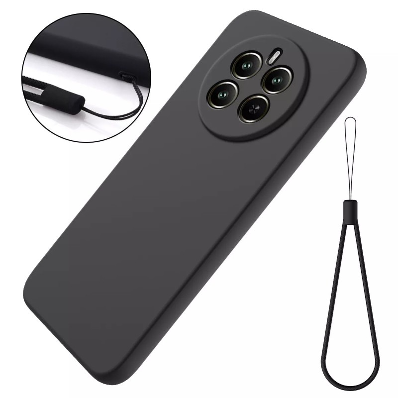 Θήκη Liquid Silicone Realme 12+ Black