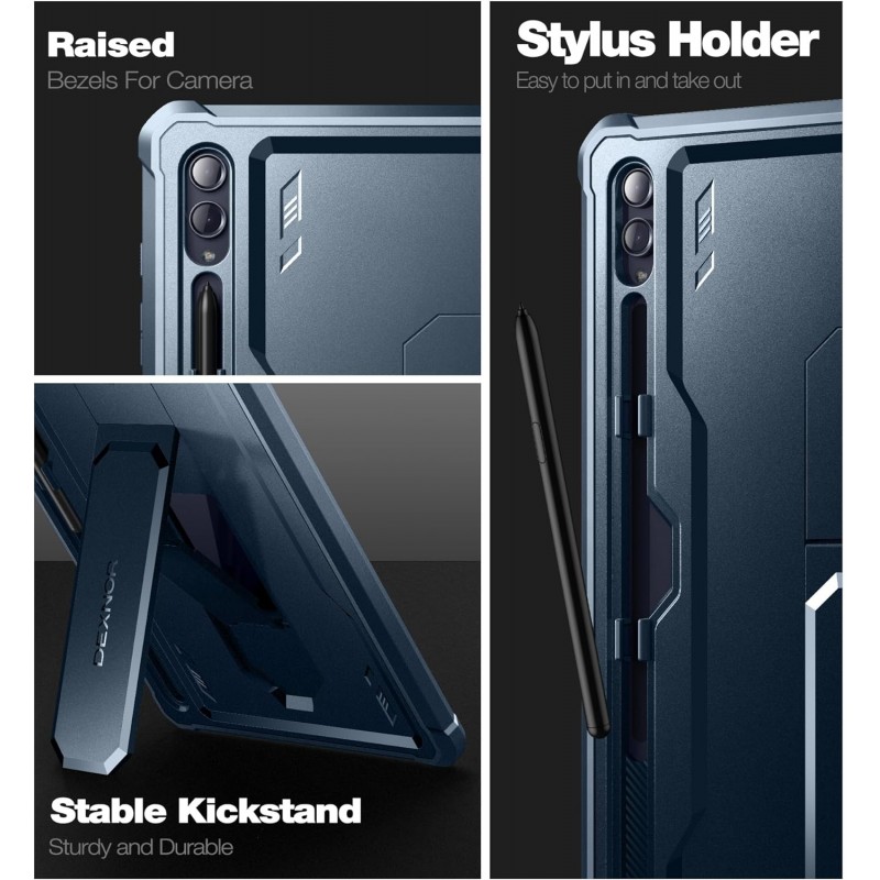 Θήκη Dexnor Armor Case Samsung Galaxy Tab S8 Ultra / S9 Ultra / S10 Ultra 14.6" X900/X906 Blue
