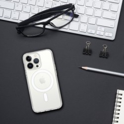 Θήκη Acrylic Magsafe Apple iPhone 14 (6.1") Transparent
