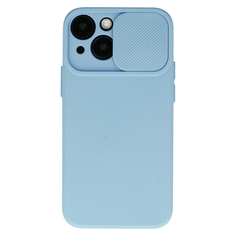 Θήκη Camshield Soft Apple iPhone 14 (6.1") Light Blue