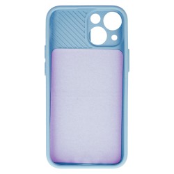 Θήκη Camshield Soft Apple iPhone 14 (6.1") Light Blue