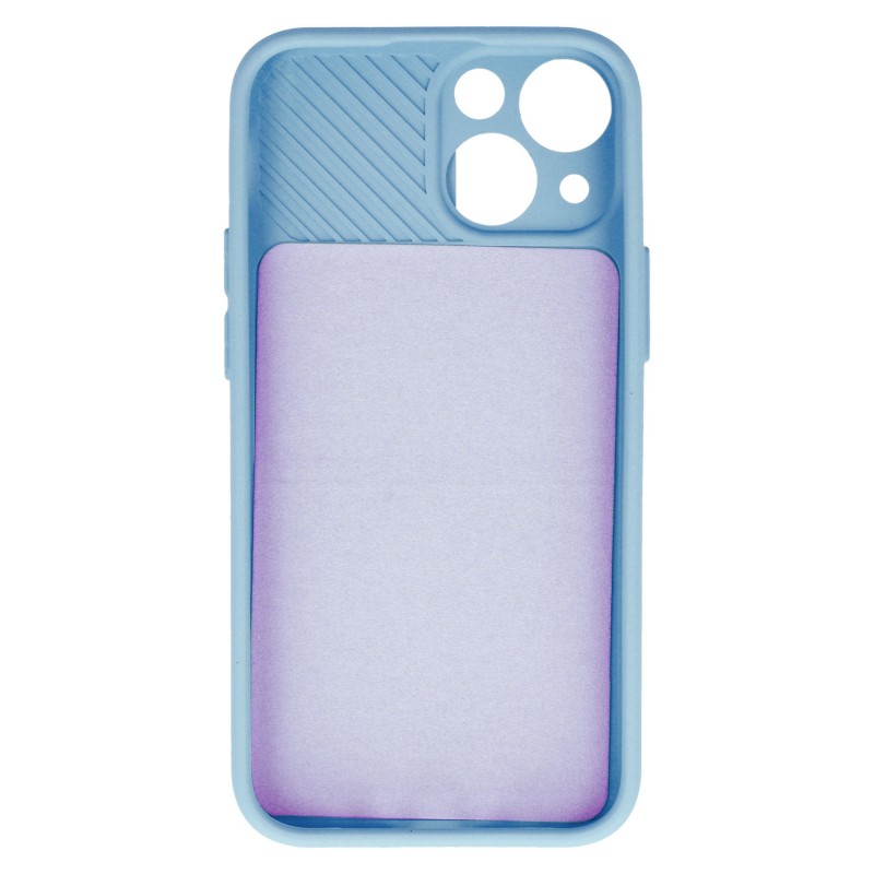 Θήκη Camshield Soft Apple iPhone 14 (6.1") Light Blue