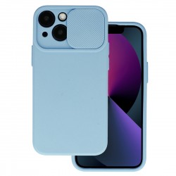 Θήκη Camshield Soft Apple iPhone 14 (6.1") Light Blue