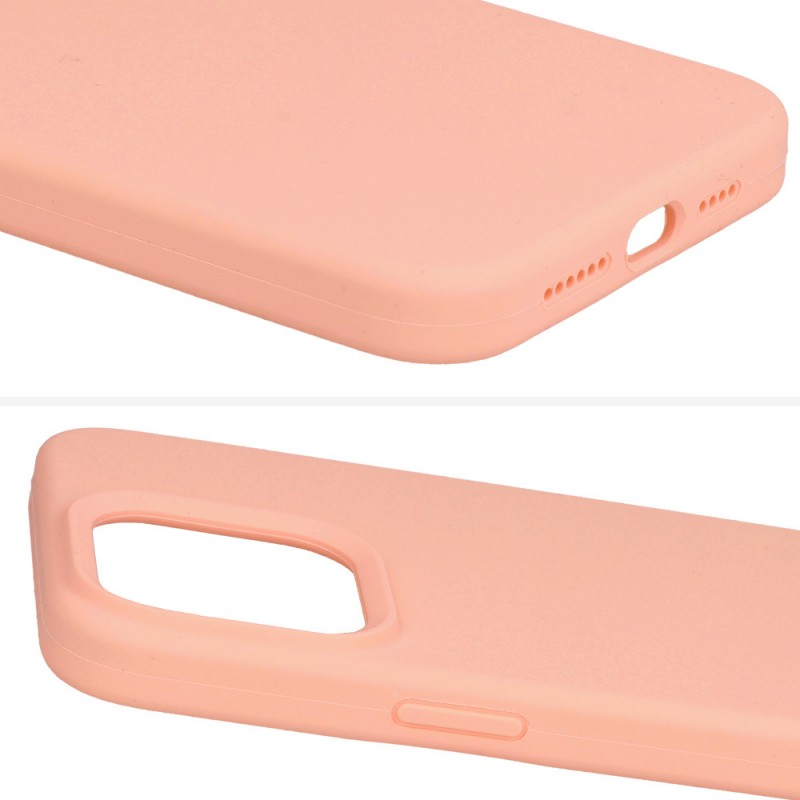 Θήκη Silicone Lite Case Xiaomi Redmi Note 13 Pro 4G / Poco M6 Pro / Note 14S 4G Peach