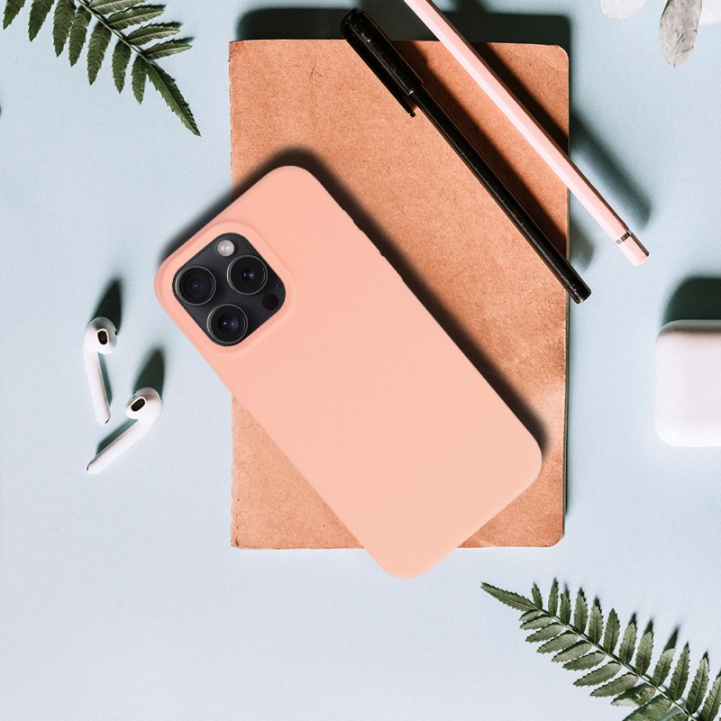 Θήκη Silicone Lite Case Xiaomi Redmi Note 13 Pro 4G / Poco M6 Pro / Note 14S 4G Peach