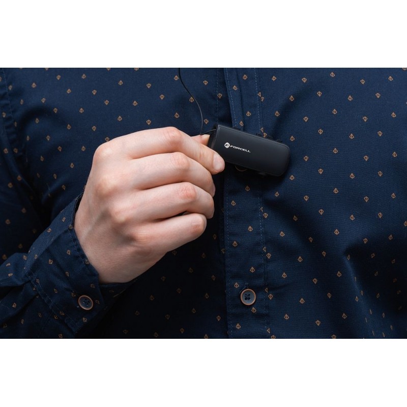 Ακουστικό Bluetooth Forcell F-Audio Wireless Earphone Drive Earbud Black