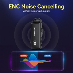 Ακουστικό Bluetooth Forcell F-Audio Wireless Earphone Drive Earbud Black