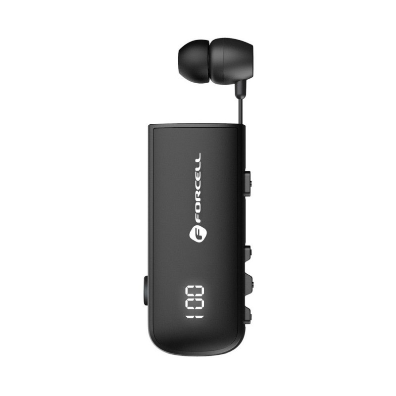 Ακουστικό Bluetooth Forcell F-Audio Wireless Earphone Drive Earbud Black