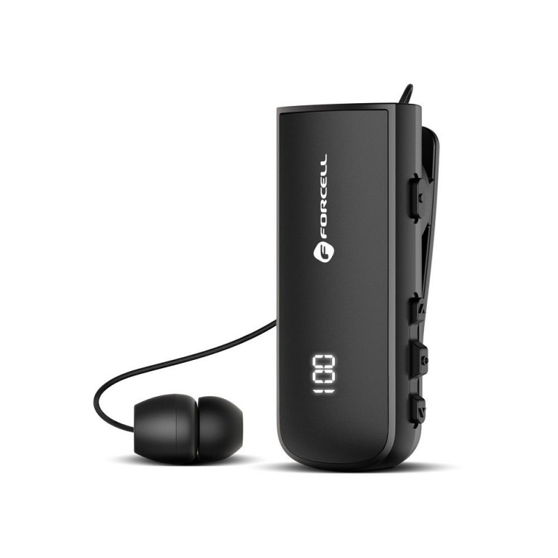 Ακουστικό Bluetooth Forcell F-Audio Wireless Earphone Drive Earbud Black