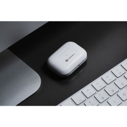 Ακουστικά Bluetooth Forcell F-Audio Wireless Earphones TWS Master ProWhite