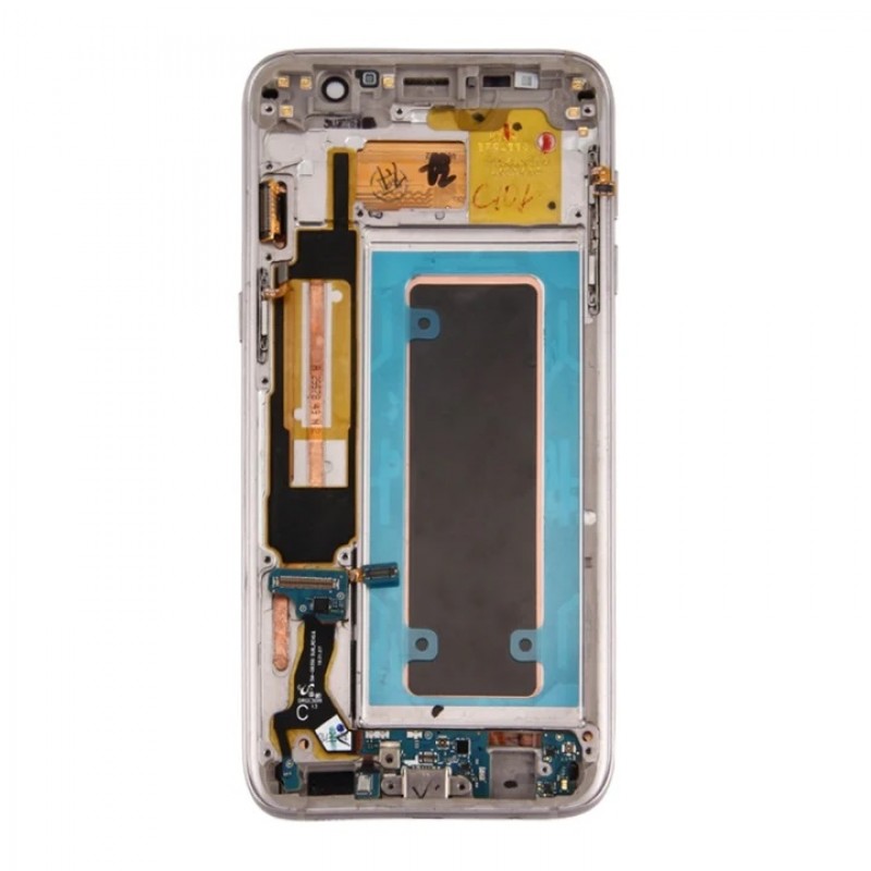 Οθόνη LCD & Μηχανισμός Αφής Samsung Galaxy S7 SM-G930 Gold με Πλαίσιο (OEM) με 3 Χρόνια Εγγύηση