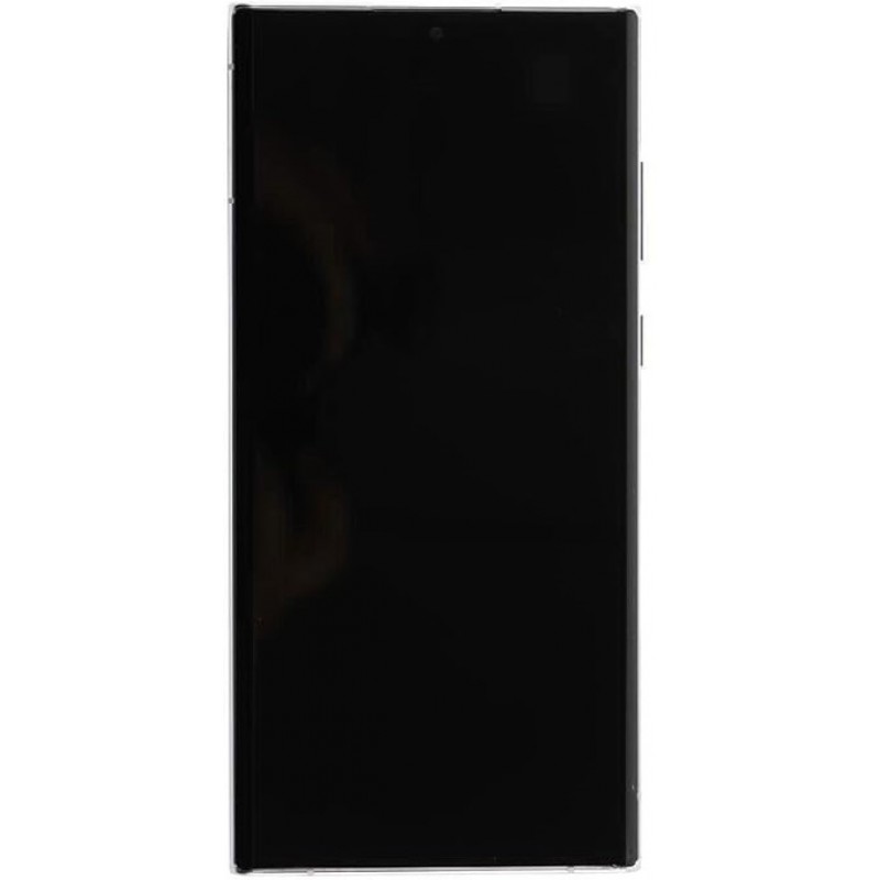 Οθόνη OLED & Μηχανισμός Αφής Samsung Galaxy S22 Ultra 5G S908 Black With Frame (OEM) Small Size με 3 Χρόνια Εγγύηση