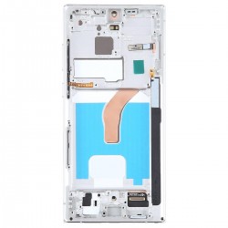 Οθόνη OLED & Μηχανισμός Αφής Samsung Galaxy S22 Ultra 5G S908 Black With Frame (OEM) Small Size με 3 Χρόνια Εγγύηση