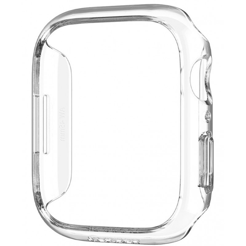 Θήκη TPU Full Cover Apple Watch Series 7/8 (45mm) Silicone Clear